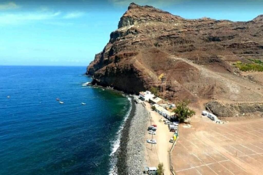 Casa Costera Playa De Tasarte Villa San Nicolas ภายนอก รูปภาพ