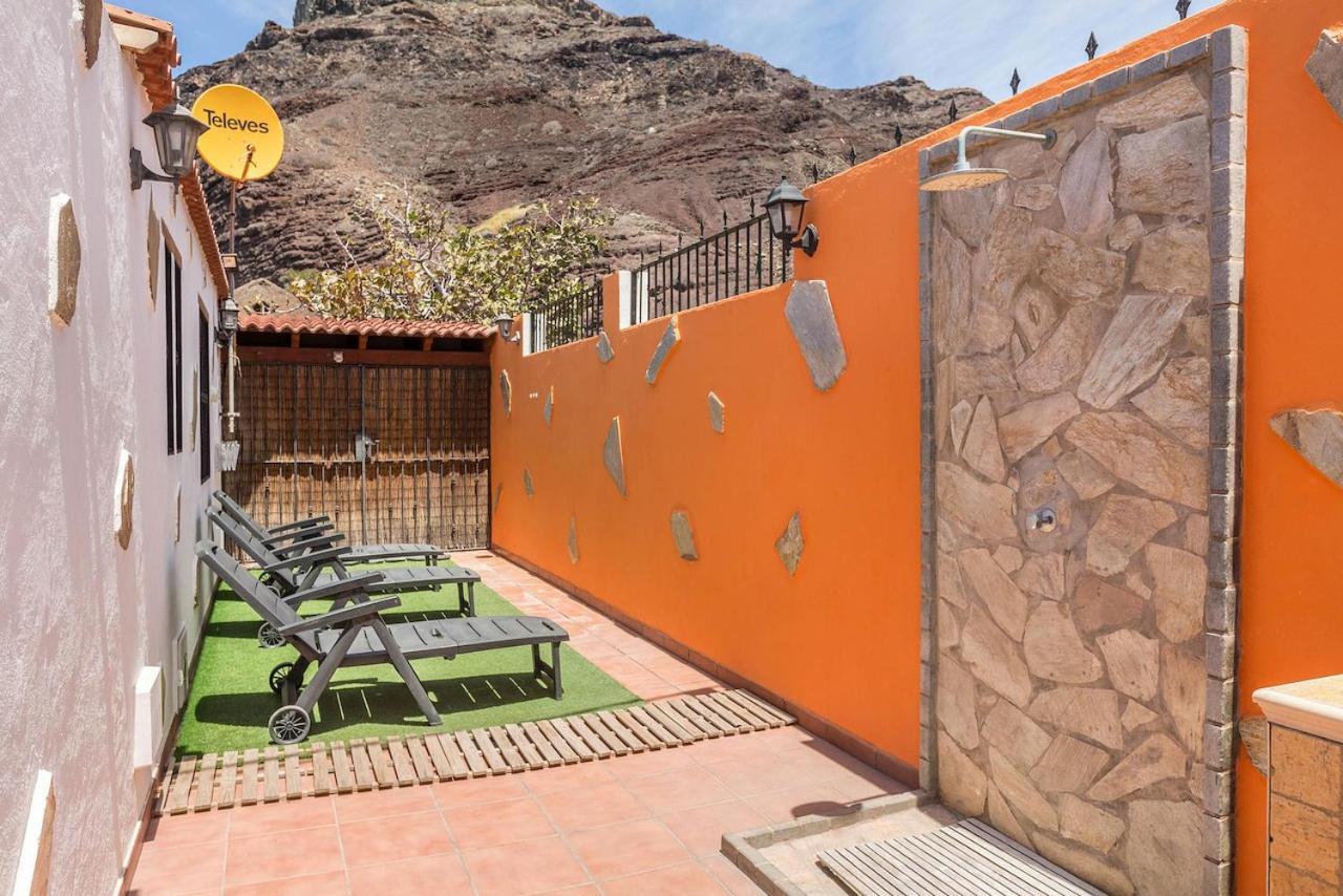 Casa Costera Playa De Tasarte Villa San Nicolas ภายนอก รูปภาพ